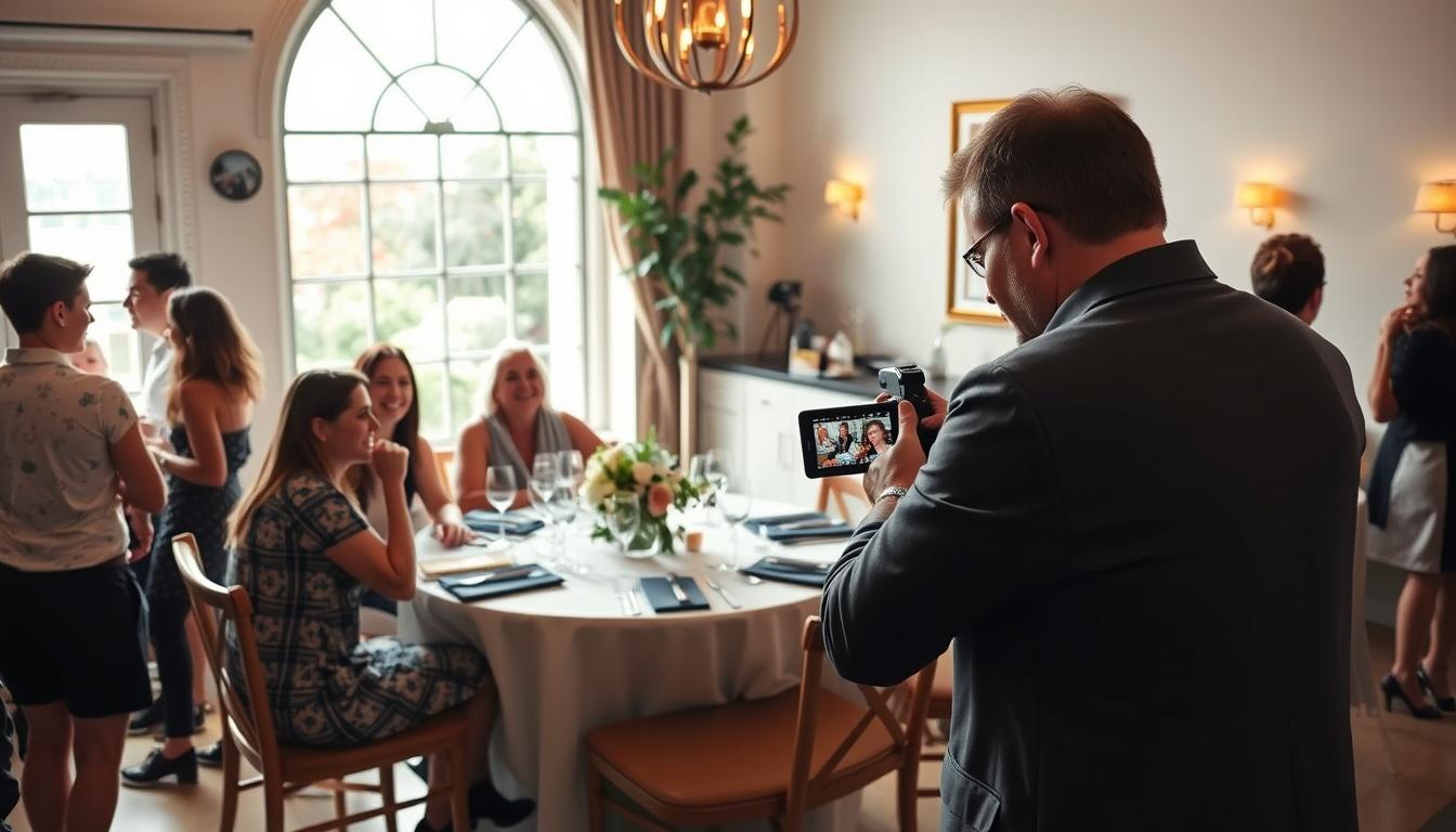 Fotografía clara para tu evento